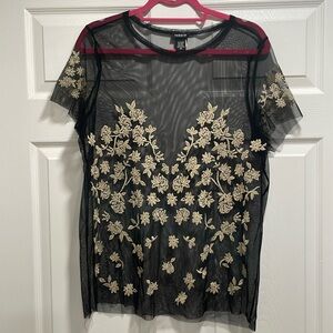 Torrid Sheer Top